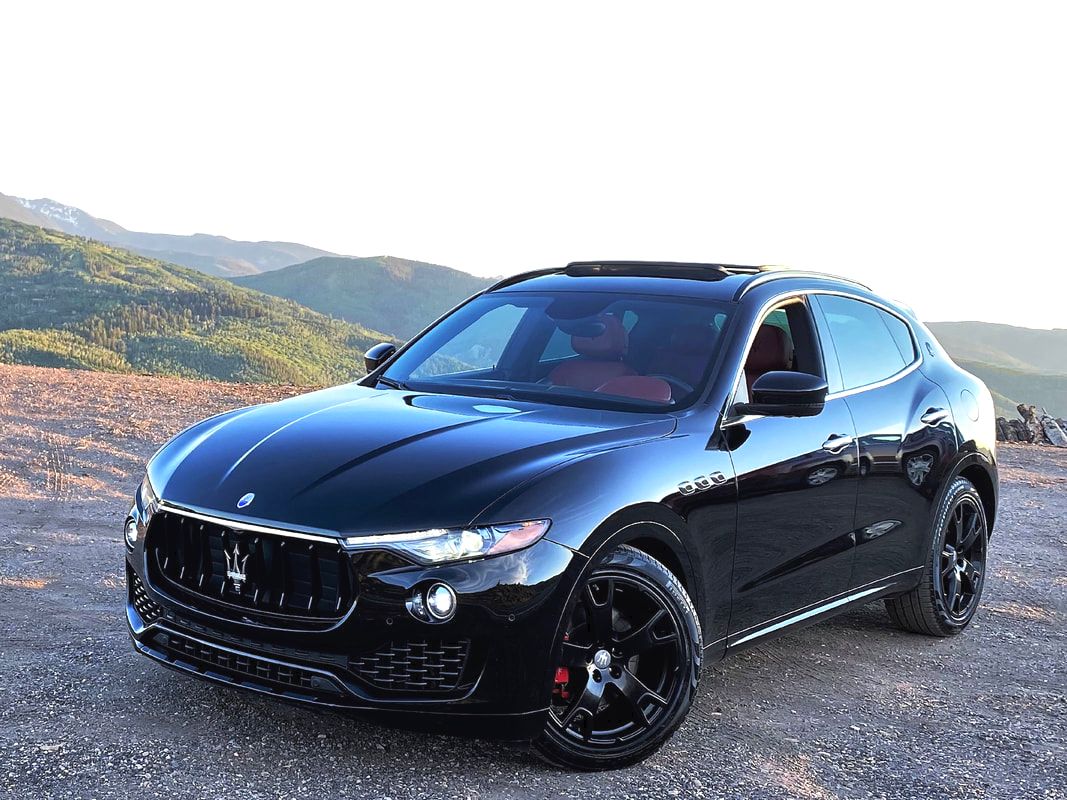 Maserati Levante AWD Luxury SUV Rental Colorado with Winter Snow Tires