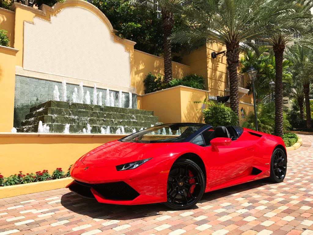 Lamborghini Huracan Spyder Rental Miami