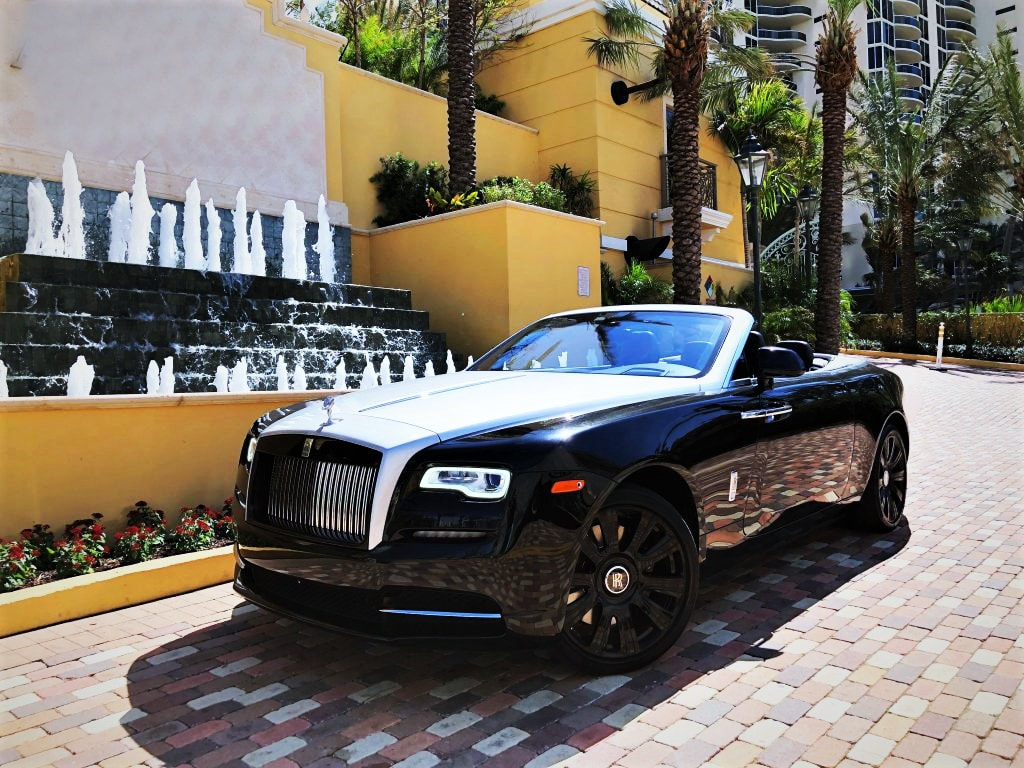Rolls Royce Phantom For Rent with Driver Miami West Palm Beach